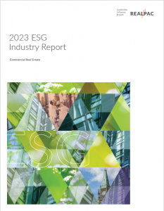 ESG Industry Report 2023 - REALPAC